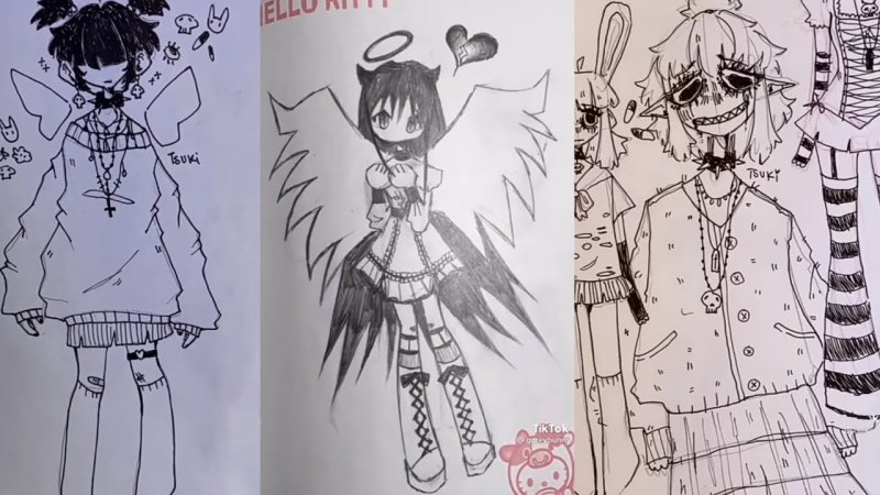 Alt рисунки из тик тока