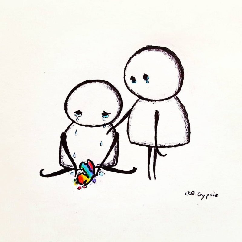 Человечек рисунок