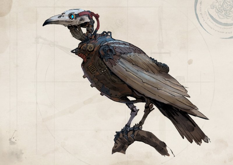 Птица концепт арт