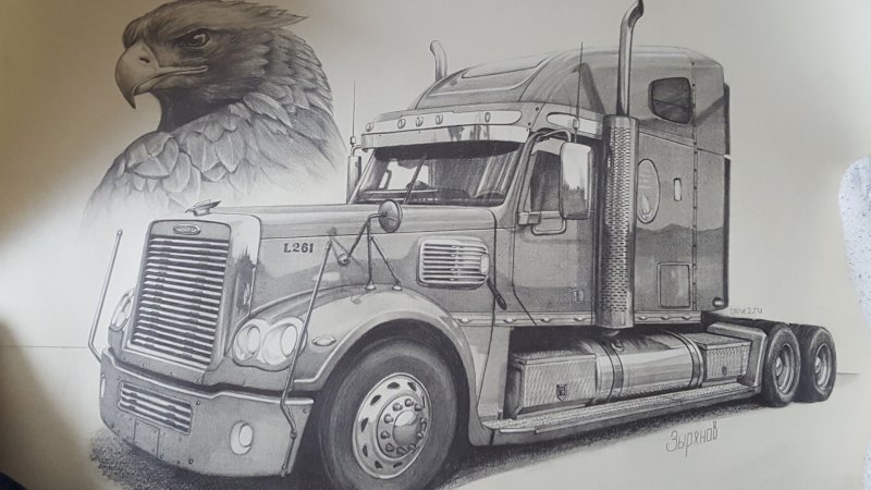 Мечта дальнобойщика Фредлайнер