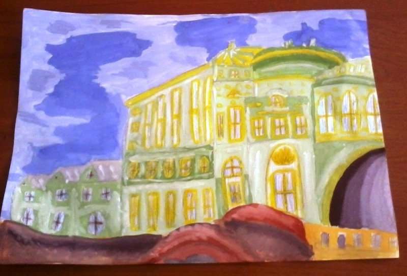 Конкурс рисунков в Эрмитаже