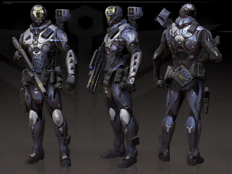 Sci-Fi броня
