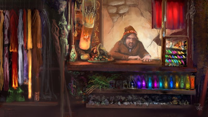 Лавка торговца Fantasy Art