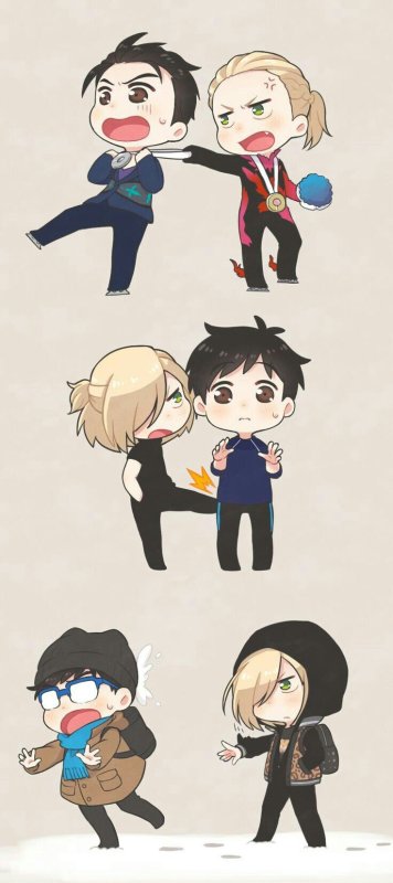 Yuri on Ice Чиби