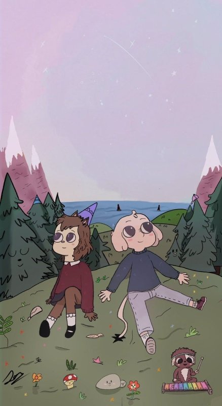 Summer Camp Island Art