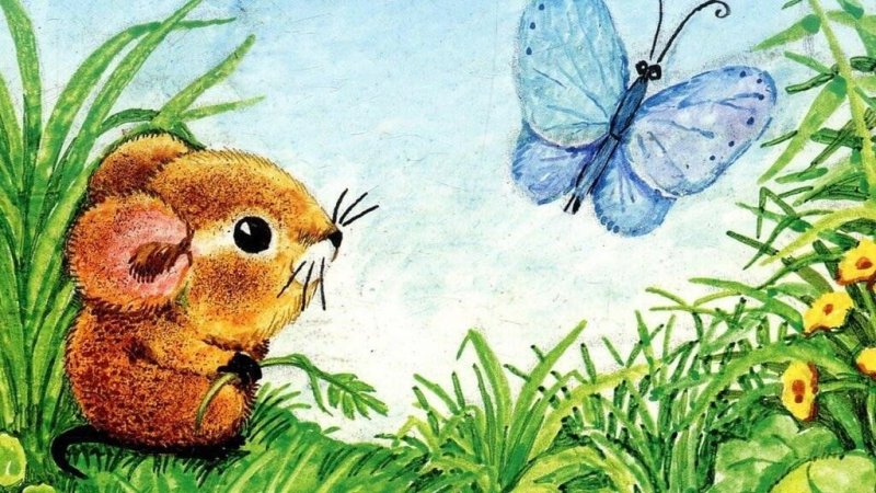 Бианки мышонок пик иллюстрации