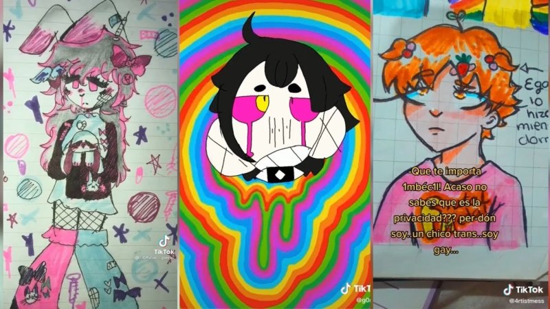 Идеи для рисунков из тик тока