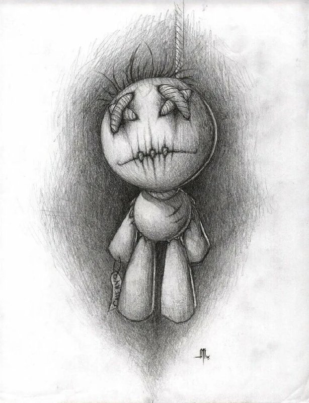 Грустные рисунки