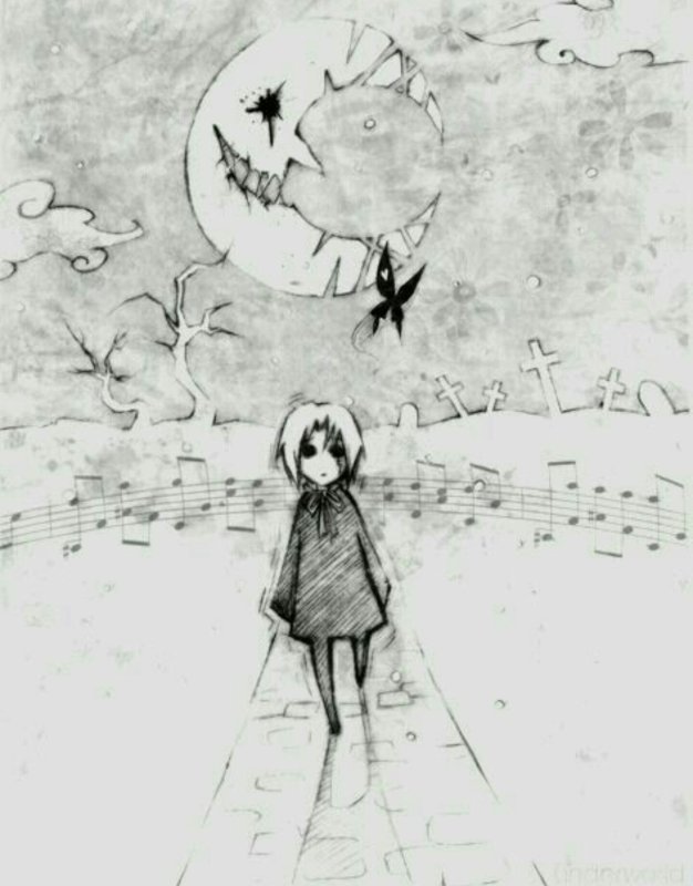 Грустные рисунки