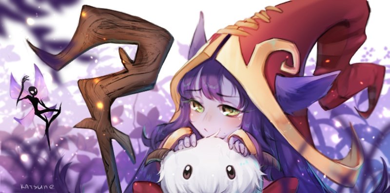 Лулу League of Legends Art