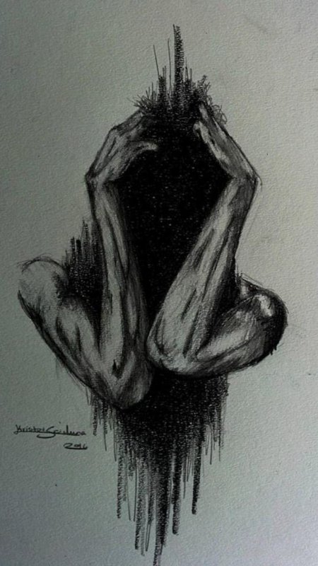 Ужасные рисунки карандашом
