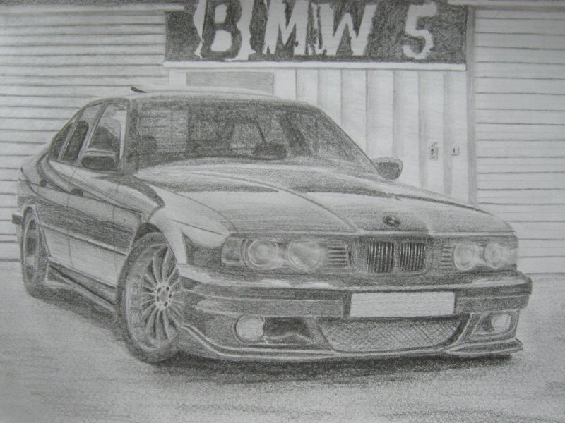 BMW е34 карандаш