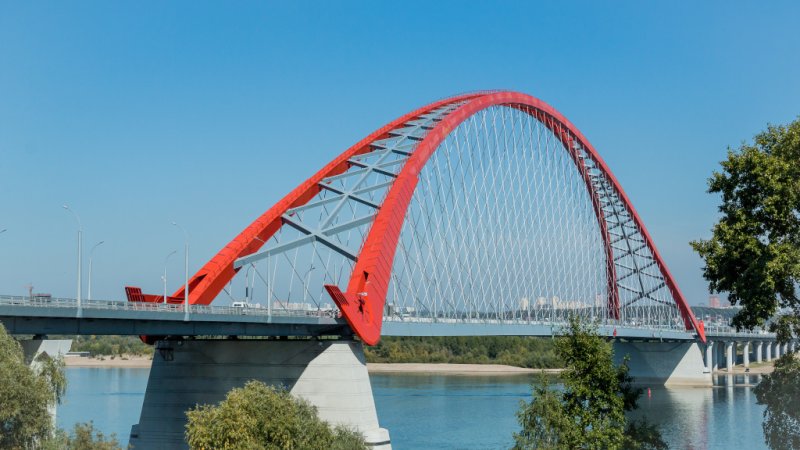 Бугринский мост Новосибирск