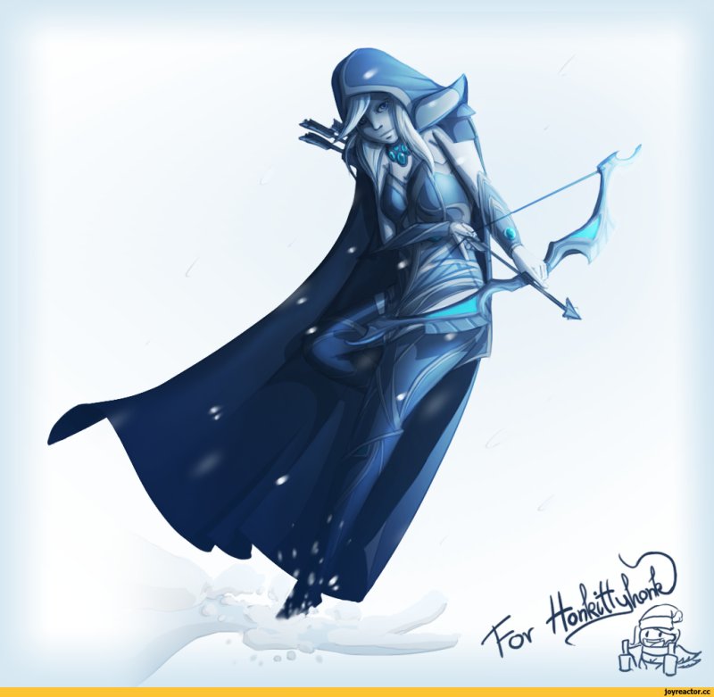 Drow Ranger Dota 2 Arcana Art