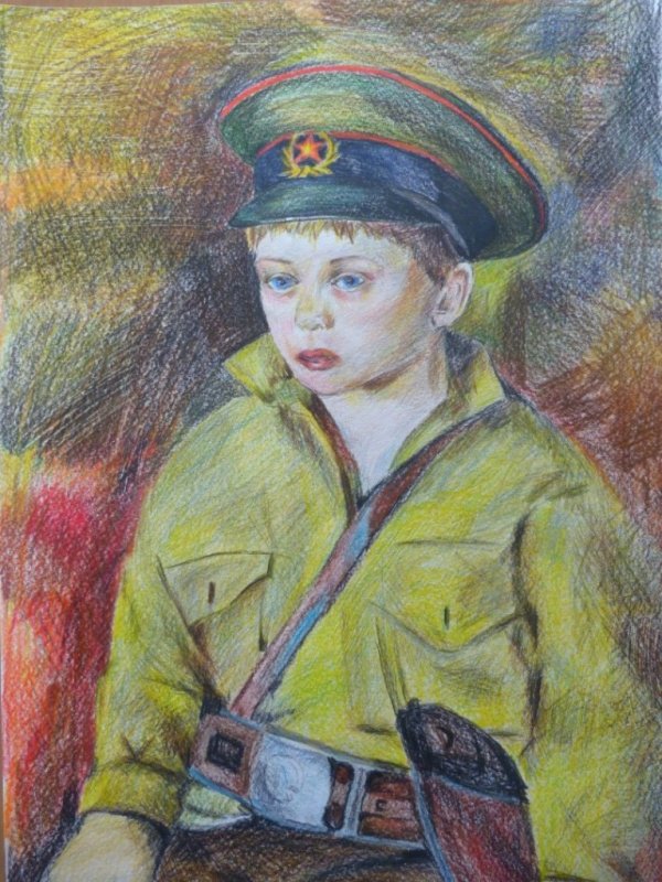 Маленький солдат Платонов иллюстрации