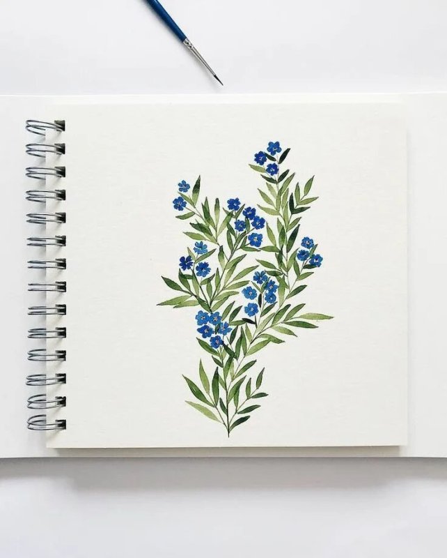 Рисунки в скетчбуке