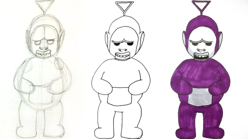 Slendytubbies Tinky Winky