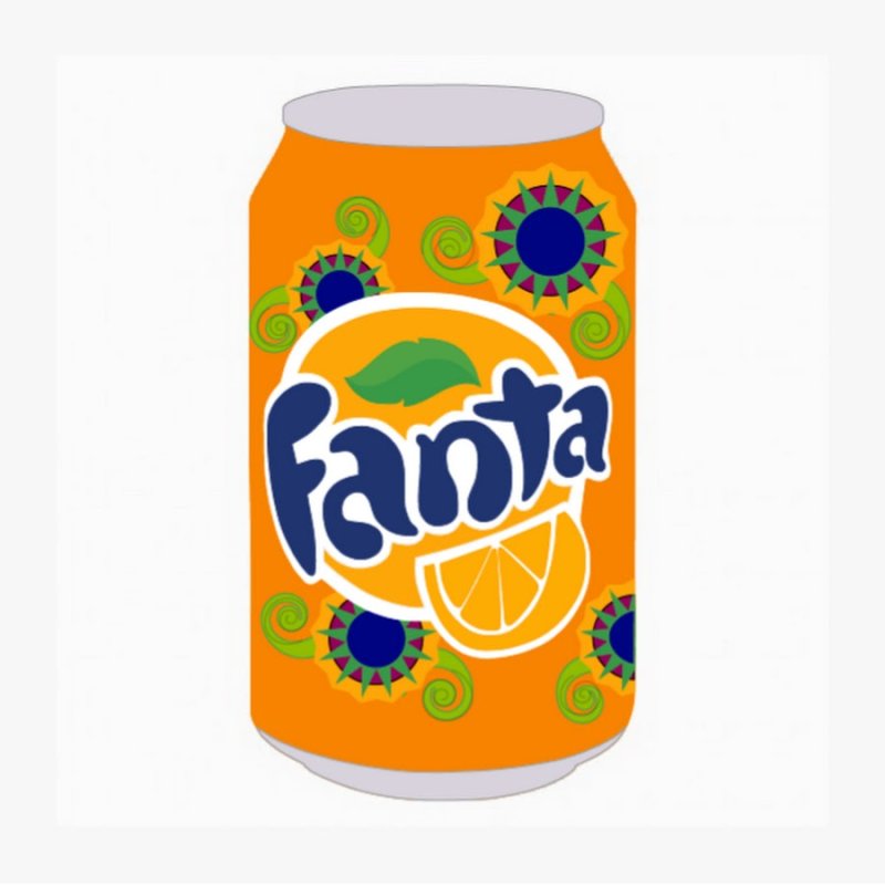 Бутылка фанты