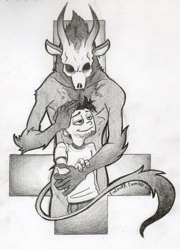 Belial and Reno комикс