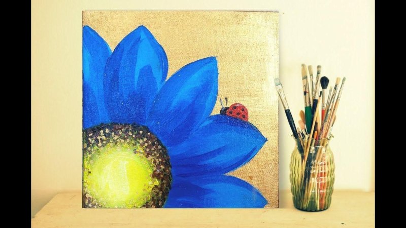 Рисунки красками