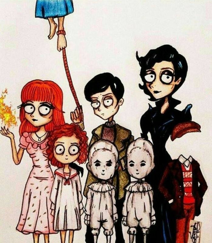 Дом странных детей Мисс Перегрин тим Бертон