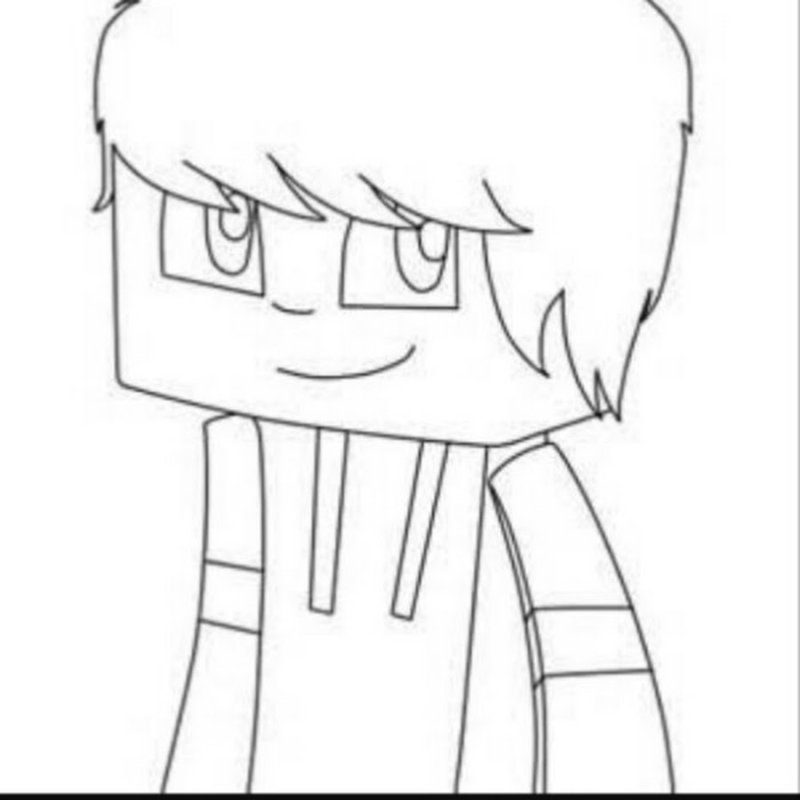 Разукрашки для мальчиков майнкрафт