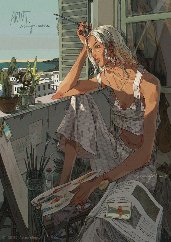 Си Чжан иллюстратор