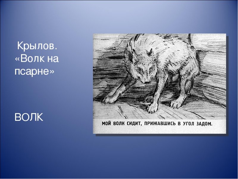 Иллюстрация к басне волк на псарне 5 класс