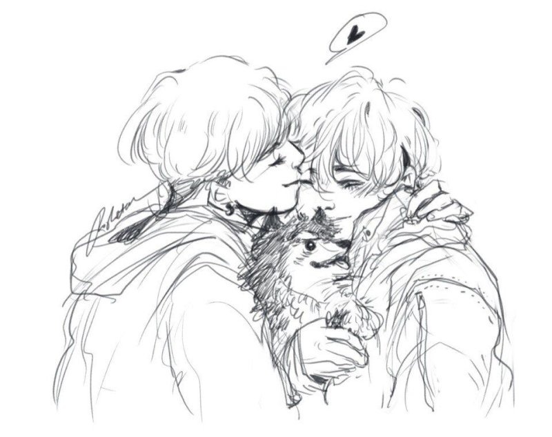 Vkook Art