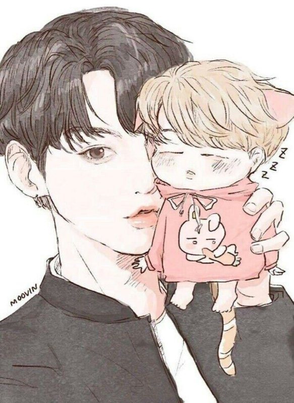 БТС Jikook Art 18 +