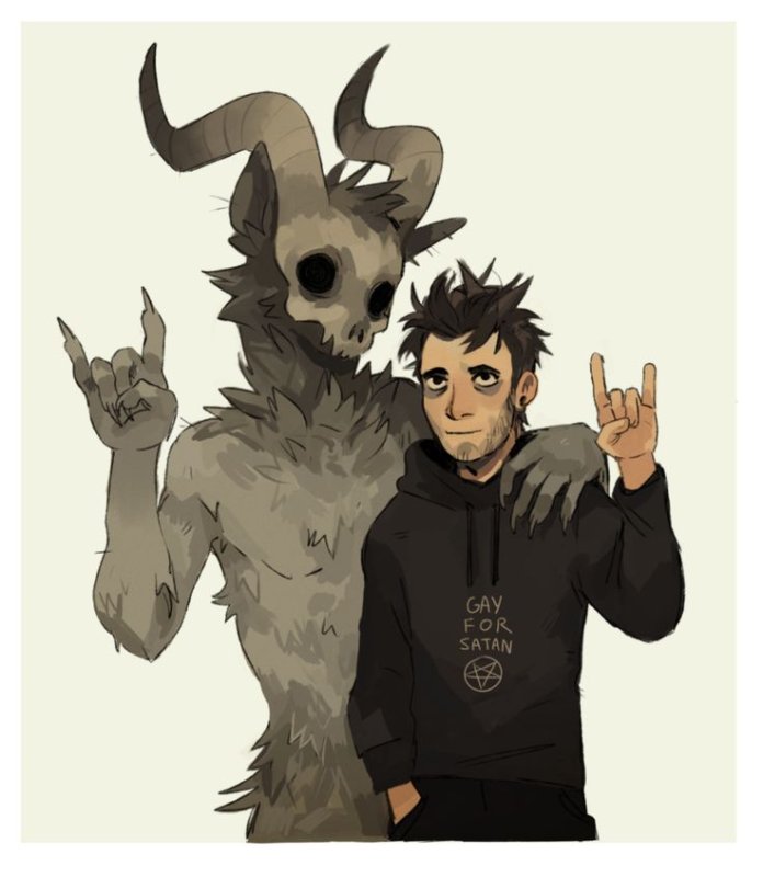 Belial and Reno Art