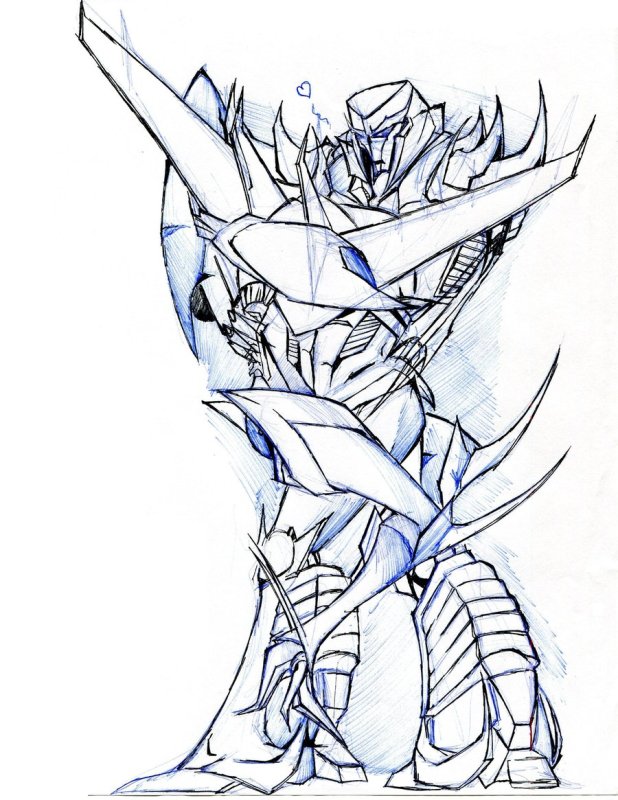 Мегатрон и Старскрим