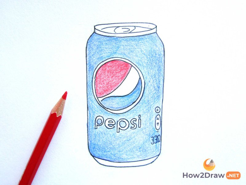 Лёгкие рисунки пепси