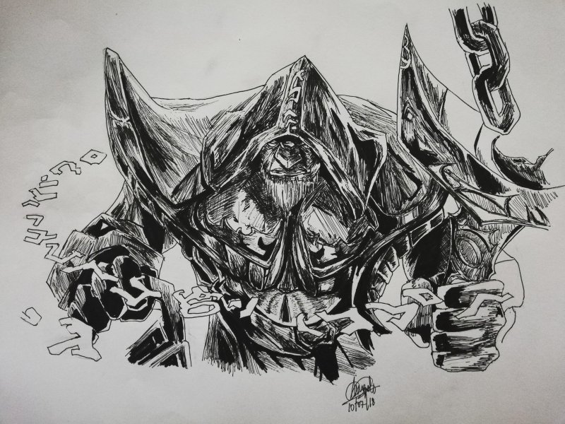 Раскраска дота 2 ПУДЖ