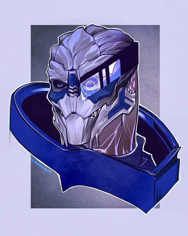 Garrus Door sign