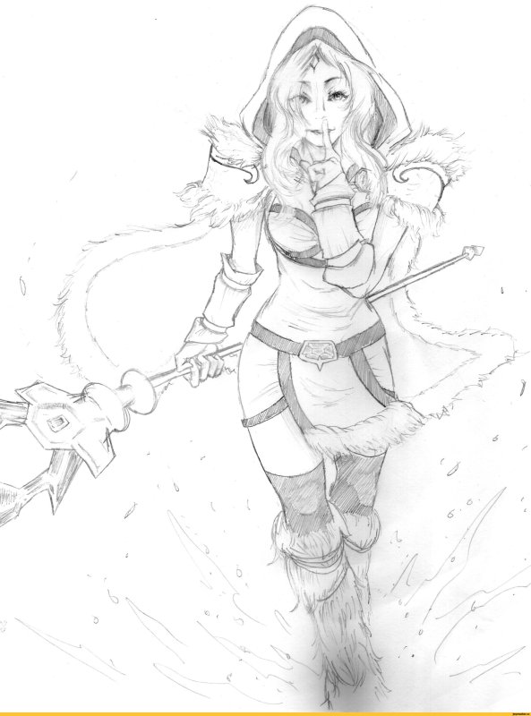 Crystal Maiden Dota 2