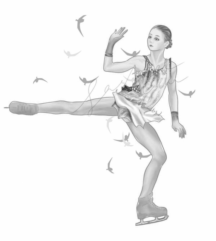 Фигуристка Александра Трусова арт