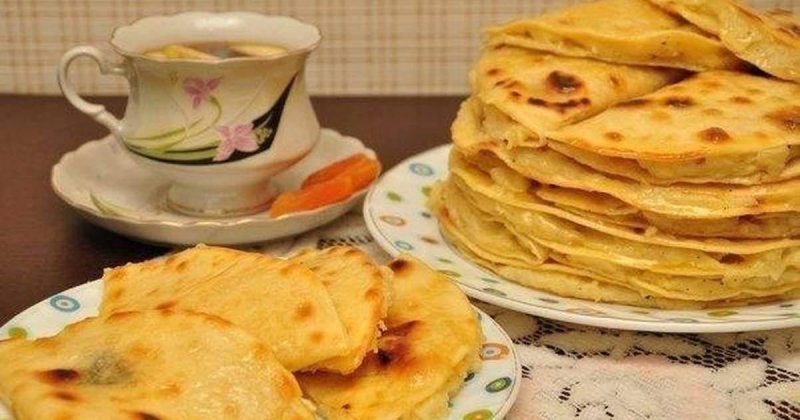 Татарская кухня кыстыбый