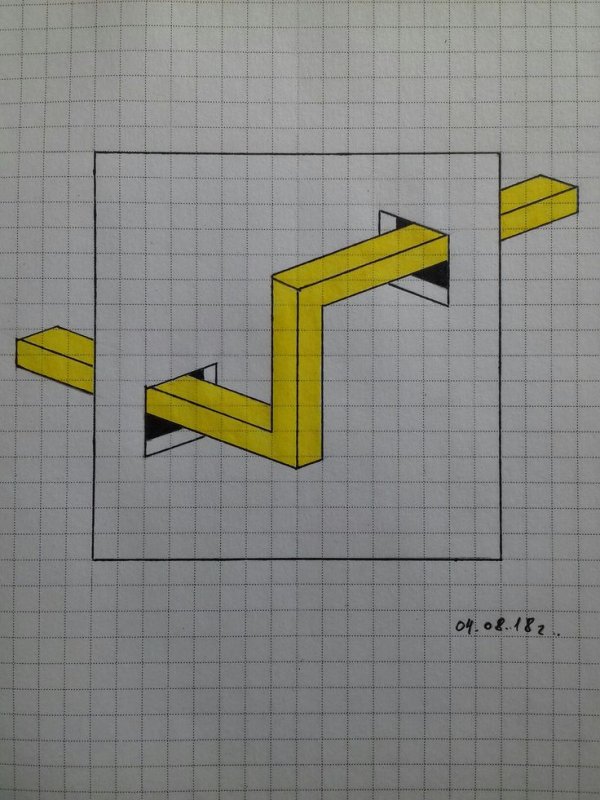 3d рисунки по клеткам
