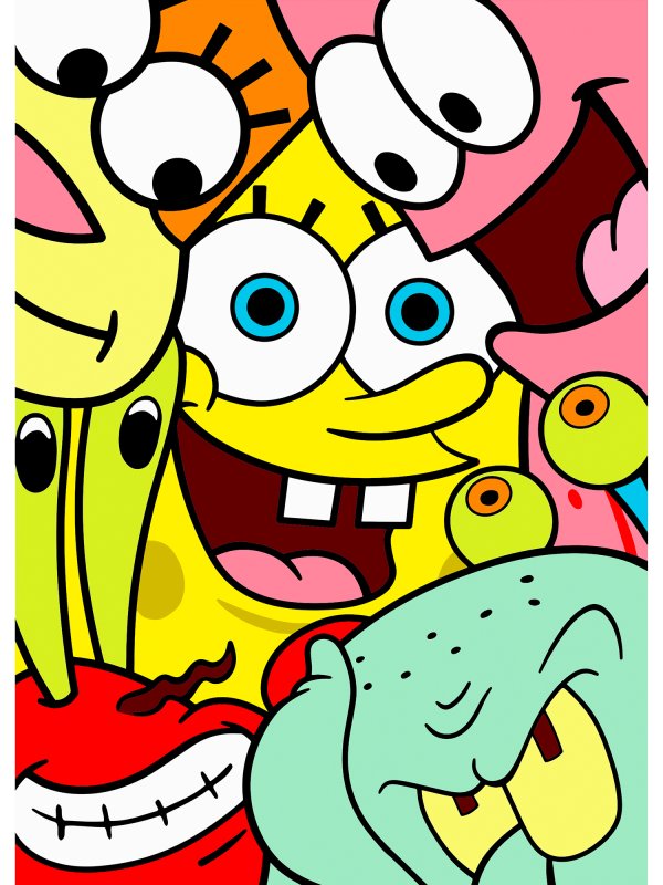 Губка Боб рисунок