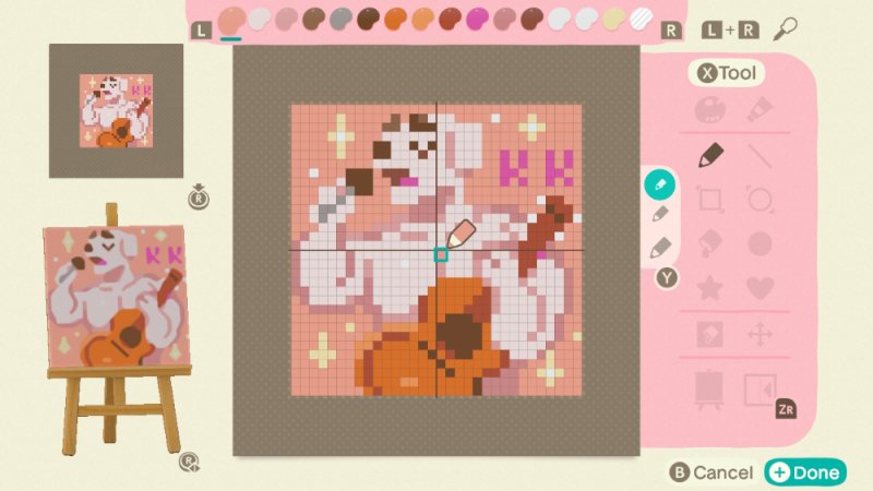 Индивидуальные рисунки animal Crossing