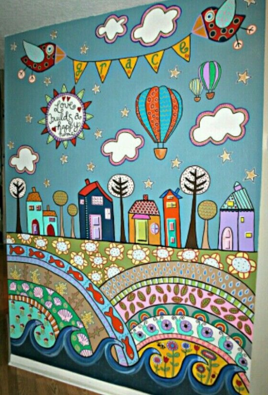 Детское панно на стену