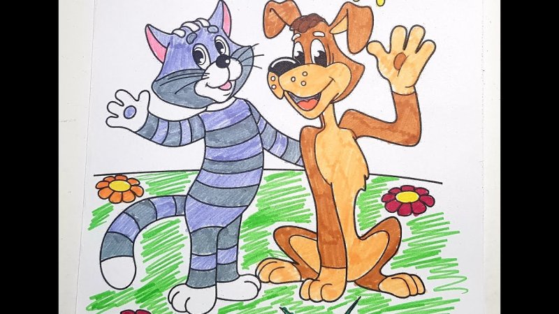 герои простоквашино кот матроскин