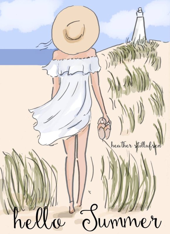 Рисунок лето