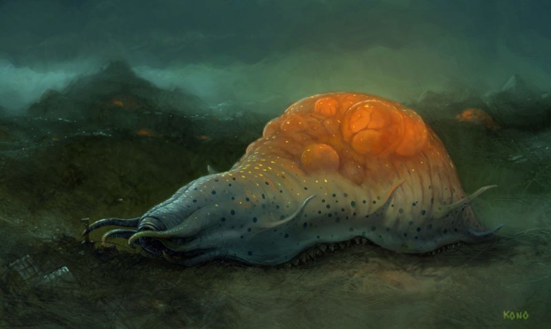 СЛИЗЕНЬ арт фэнтези