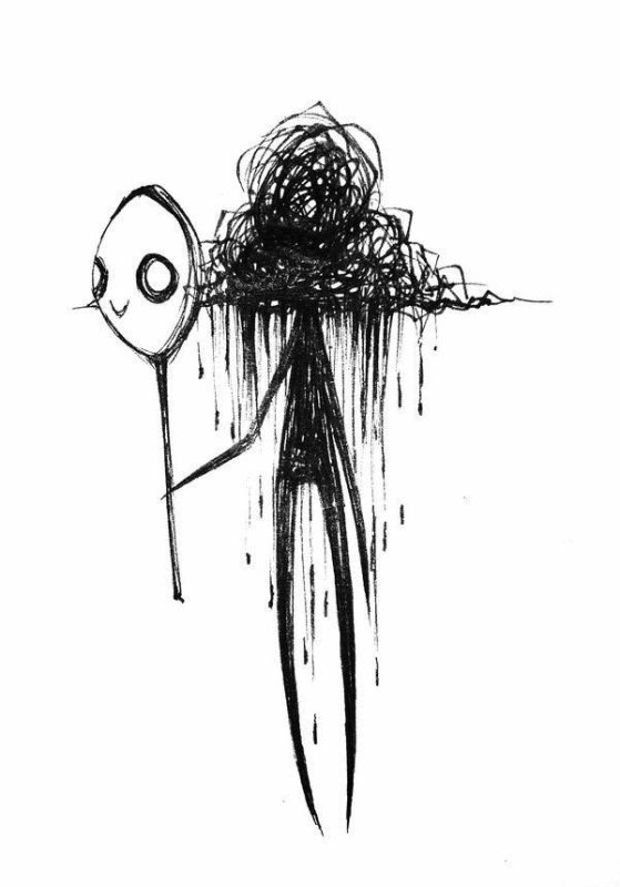 Депрессивные рисунки