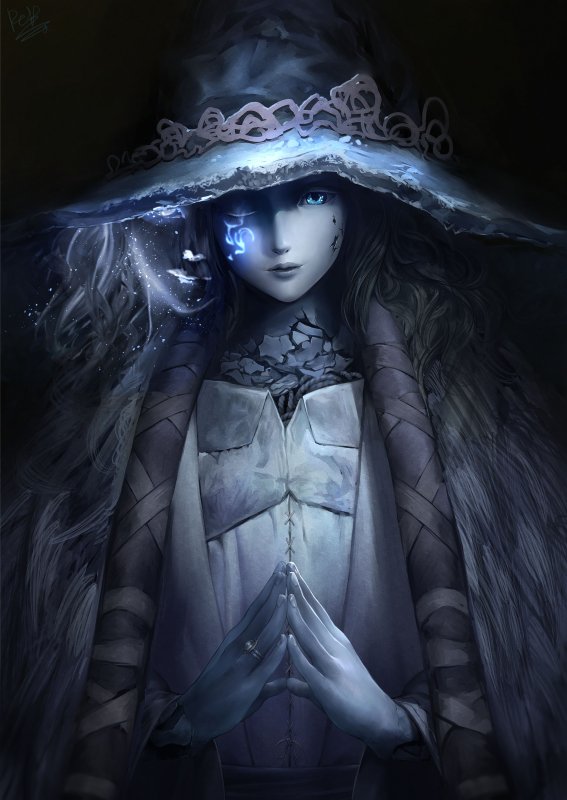 Ренни колдунья elden Ring арт