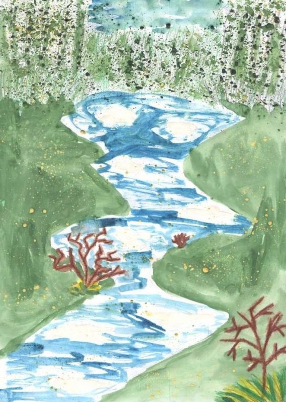 Весна рисунок