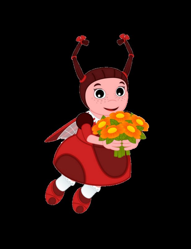 Божья коровка мила из лунтика
