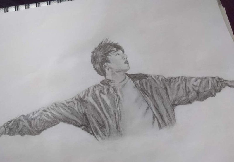 Чонгук эйфория рисунок